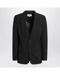 MM6 by Maison Margiela - Wool-Blend Jacket - Lyst