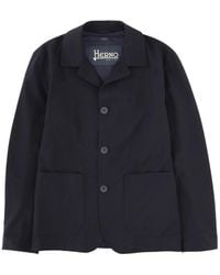 Herno - Shirt Collar Jacket - Lyst