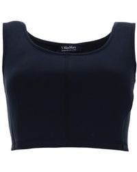 Max Mara - S Max Mara Cotton Jersey Top - Lyst