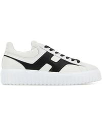 Hogan - H-Stripes Leather Sneaker - Lyst