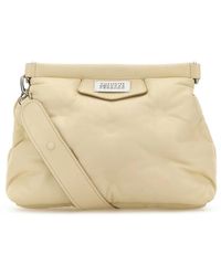 Maison Margiela - Ivory Nappa Leather Small Glam Slam Classique Crossbody Bag - Lyst