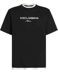 Dolce & Gabbana - Cotton T-Shirt - Lyst