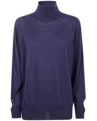 Liviana Conti - "Miranda" Long Sleeve Sweater - Lyst