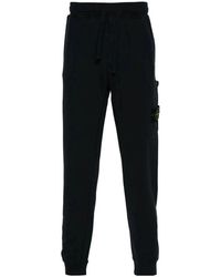 Stone Island - 6200010 Organic Cotton Fleece Joggers - Lyst