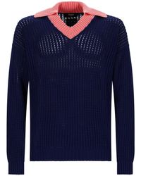 Fendi - Maglia Con Lavorazione A Trecce Cablé - Lyst
