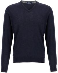 Barba Napoli - Wool And Silk Sweater - Lyst