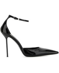 Paris Texas - Px 1737 Lidia Ankle Strap Pump Heel 105 - Lyst
