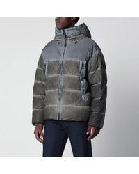 C.P. Company - Eco-Chrome R Mixed Goggle Down Jacket - Lyst