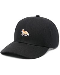 Maison Kitsuné - Maison Kitsuné Baseball Cap With Logo - Lyst