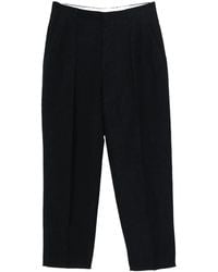Cellar Door - Lucio Linen Blend Pleated Trousers - Lyst