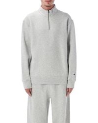 Champion - Half Zip Sweatshirt - Lyst