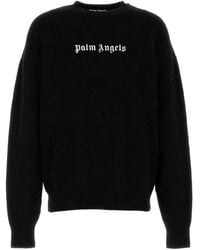 Palm Angels - Classic Logo Crewneck - Lyst