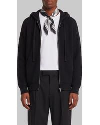 DUNST - Hooded Knit Cardigan - Lyst