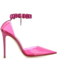 Gianvito Rossi - Fuchsia Pvc Pumps - Lyst