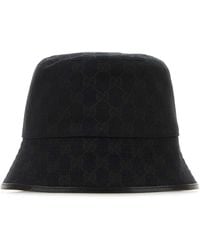 Gucci - Gg Cotton Canvas Bucket Hat - Lyst