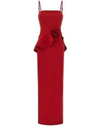 ROTATE BIRGER CHRISTENSEN - Rotate Birger Christensen 3D Floral Detail Dress - Lyst