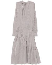 Dries Van Noten - Abito Lungo Denvo - Lyst
