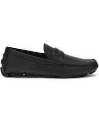 Gucci - Leather Loafers - Lyst