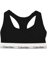 Calvin Klein - Icon Cotton Modal Unlined Bralette - Lyst