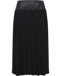Alaïa - Alaia Wide Belted Skirt - Lyst