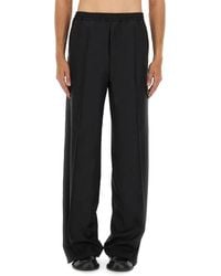 Moschino - Wool Canvas Pants - Lyst