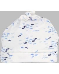 Emporio Armani - Beanie Fish Cotton Hat - Lyst