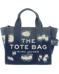 Marc Jacobs - The Rip And Repair Denim Small Tote Tote Bag - Lyst