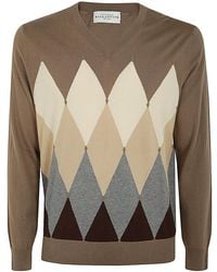 Ballantyne - V Neck Pullover - Lyst