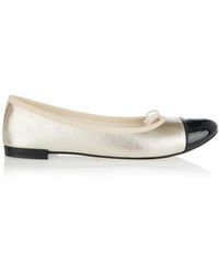 Repetto - Flora Cap-Toe Ballerina Ballet Flats - Lyst
