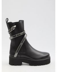 Rene Caovilla - Juniper 45 Biker Boots - Lyst