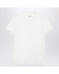 Maison Margiela - Doublelayer Cotton Tshirt - Lyst