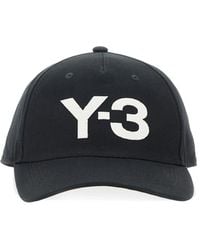 Y-3 - Logo-Embroidered Caplogo-Embroidered Cap - Lyst