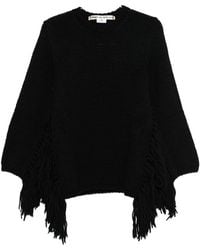 Comme des Garçons - Fringed Wool Crewneck Sweater - Lyst