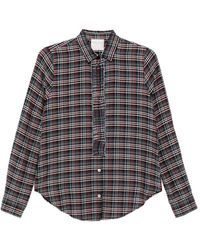 forte_forte - Cotton Blend Tartan Shirt - Lyst