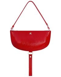 Courreges - Holy Eclipse Leather Bag - Lyst