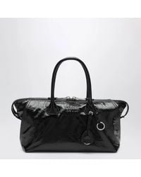 Miu Miu - Glossy Leather Handbag - Lyst