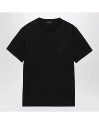 Moncler - Cotton T-Shirt With Logo - Lyst