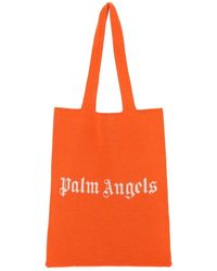 Palm Angels - Wool Blend Shopping Bag - Lyst