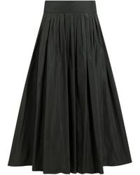 Max Mara - S Max Mara Long Pleated Skirt - Lyst