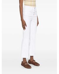 Liu Jo - Jeans With Logo Buttons - Lyst