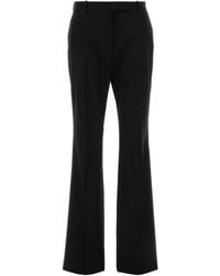 Tom Ford - Sharp Wool Silk Panama Tailored Straight Pants - Lyst