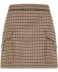 SEVENTY VENEZIA - Mini Skirt With Pockets - Lyst