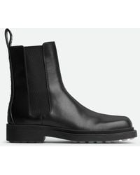 Bottega Veneta - Ben Leather Chelsea Boots - Lyst