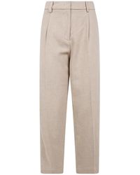 DR. HOPE - Elastic Waist Trousers - Lyst