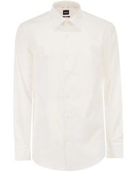 BOSS - Slim Fit Shirt - Lyst