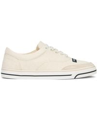 Dolce & Gabbana - Dolce & Gabbana Dg Sailing Linen Sneakers - Lyst