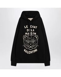 Valentino - Sweatshirt With Le Chat De La Maison Patch - Lyst