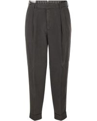 PT Torino - Carrot Trousers - Lyst