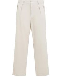 Prada - Straight-Leg Cotton Pants - Lyst