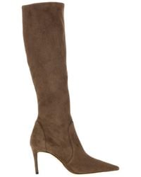 Stuart Weitzman - Mini Mud Suede Boots - Lyst